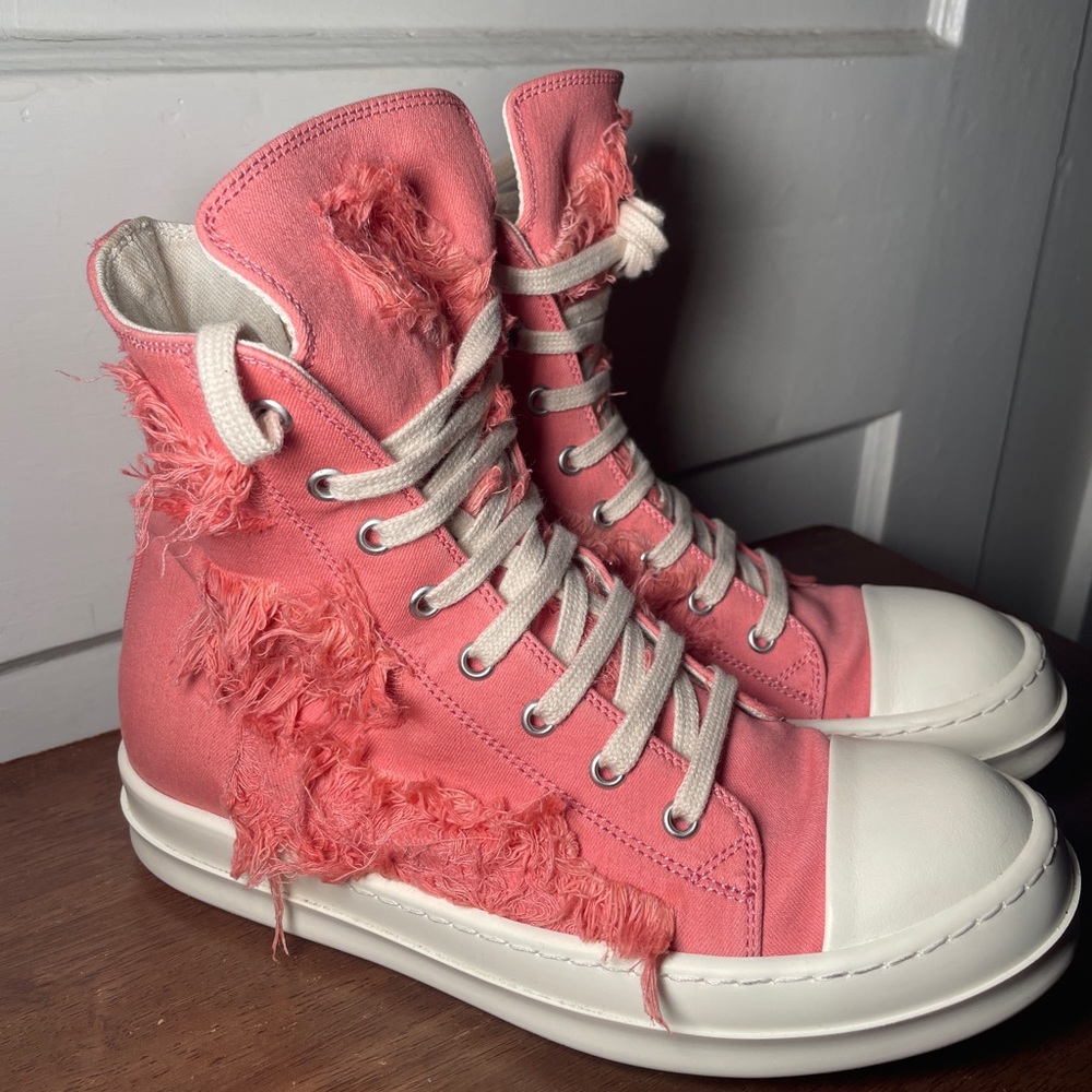 Rick Owens DRKSHDW Sneakers (Pink) Size 7